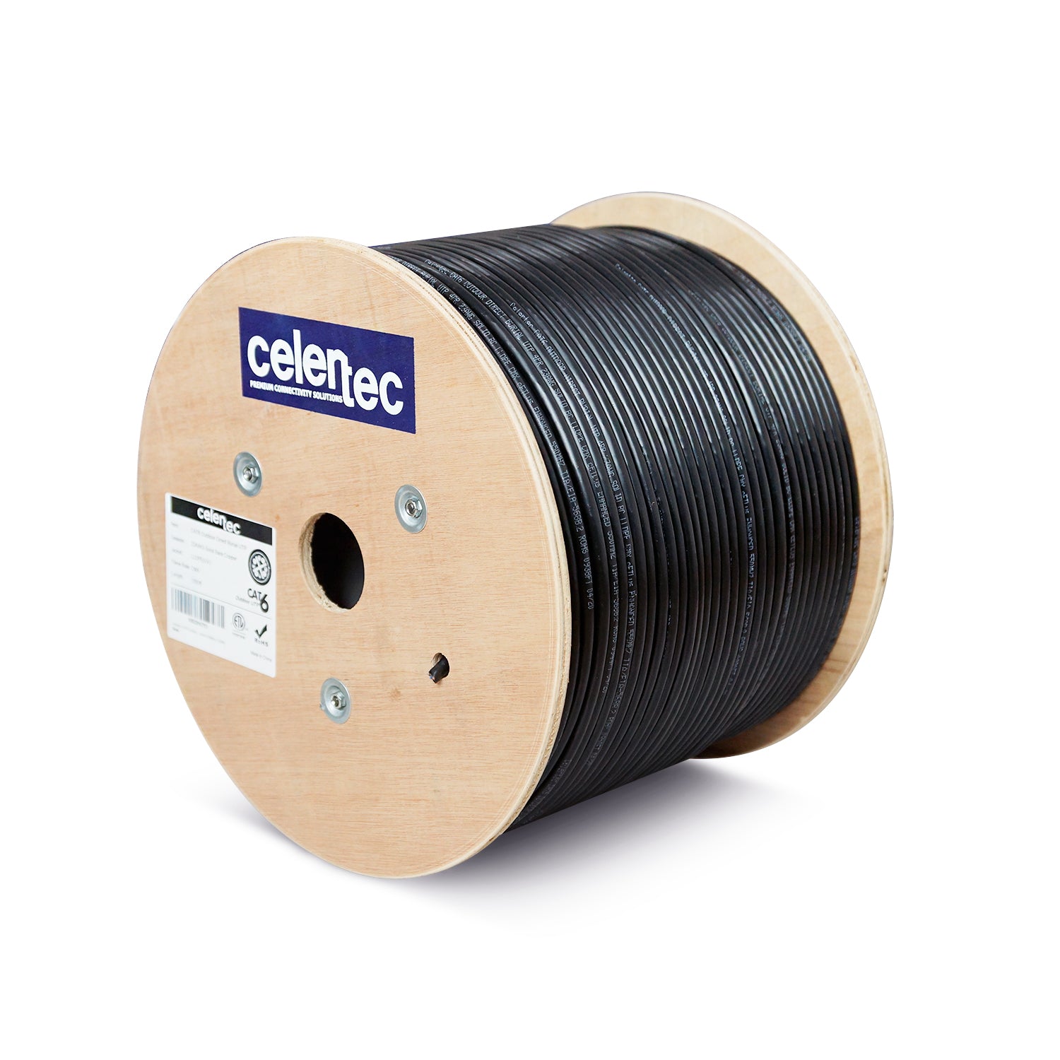 outdoor cat 6 cable 1000ft black